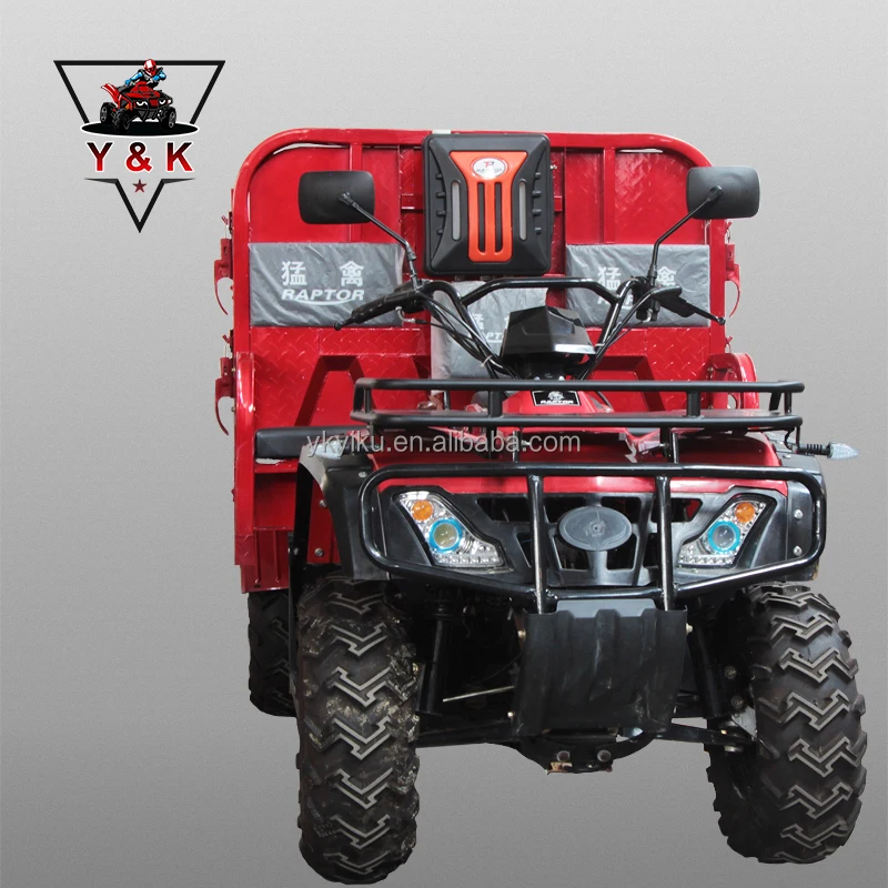Adult 4X4 Atv Agriculture 300Cc 400Cc All Terrain Vehicle 4 Stroke Trailer Atv Cargo Box Atv For Farm Gasoline Beach Buggy
