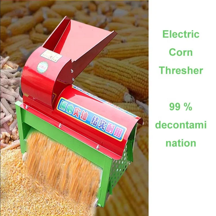 Corn threshing machine used On Family Farms Electric Corn Sheller Household Corn Sheller Machine