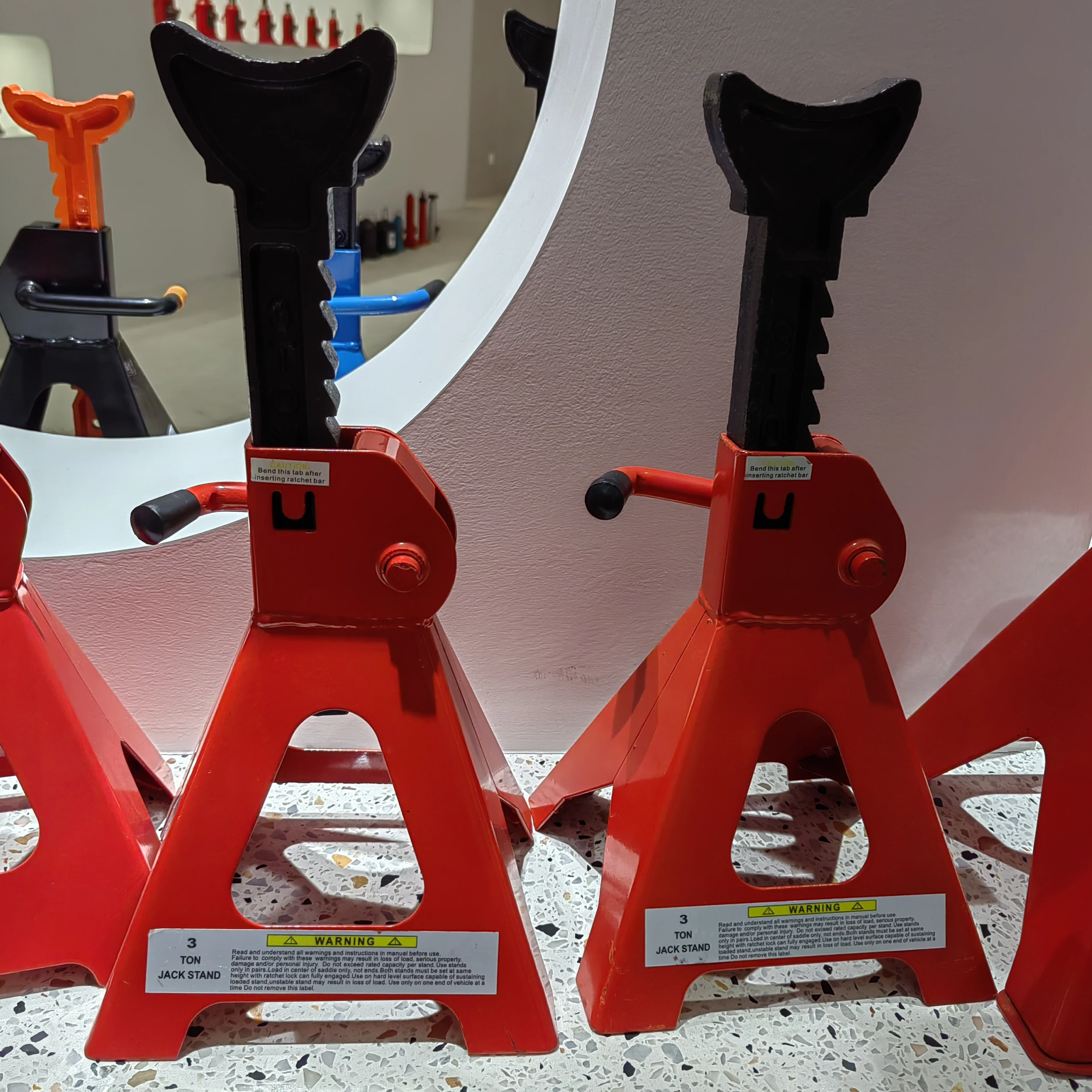 3Ton Trailer Jack Stand Hydraulic Jack Stands Adjustable Motorcycle Jack Stand