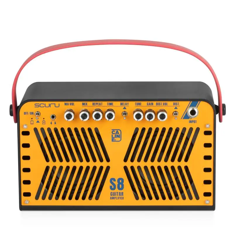 Caline Scuru S8G 20W high quality portable battery powered electric guitar amplifier