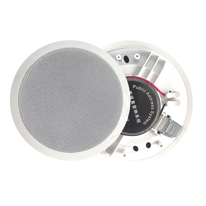 8 Ohm 6-Inch Coaxial Ceiling Speaker Home Theater Background Music Stereo System Music Amplifier For Bedroom Kitchen SUMWEE