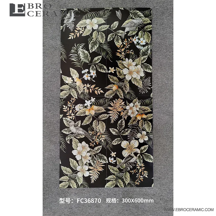 300x600 anti-cratch matt suface ceiling tiles interior decoration rustic wall tiles for bathroom and kitchen