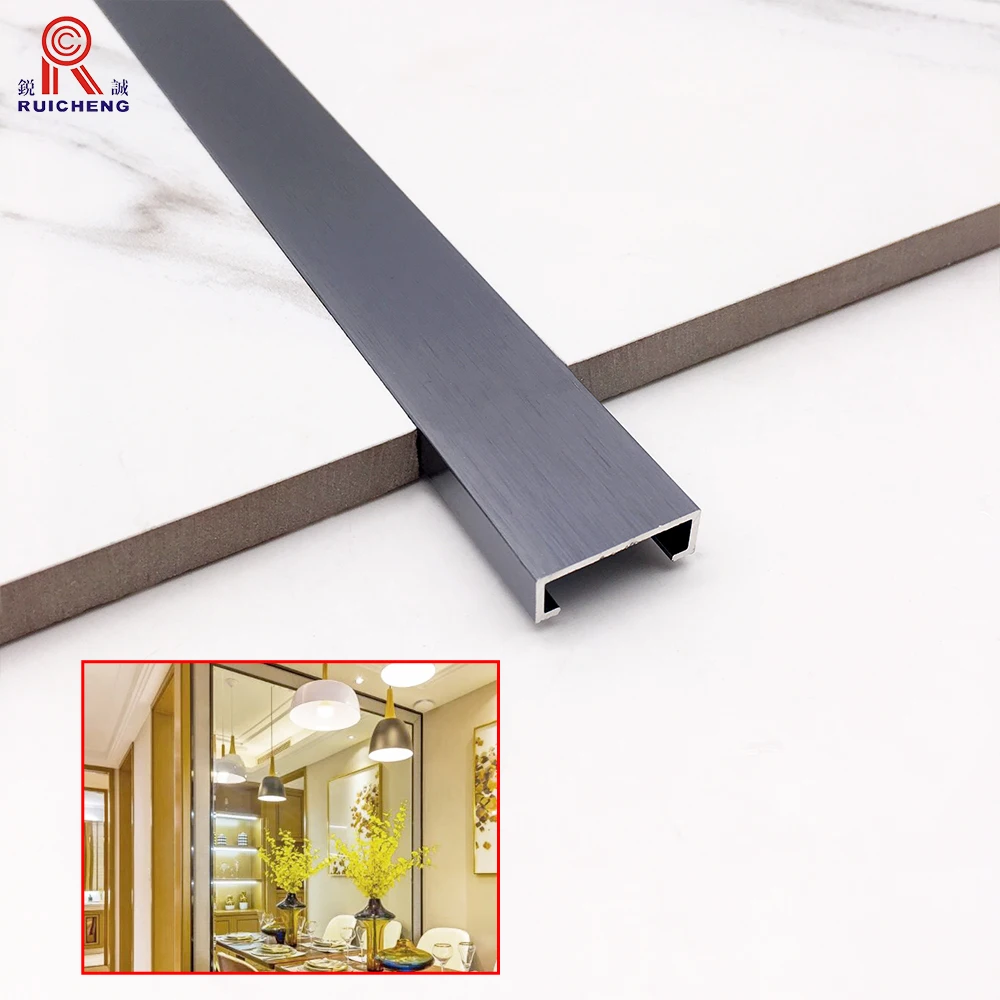 
Furniture Flexible Transition Strips Ceramic Wall Trim Mosaic Decorative Stone Tile Led Light Marble Flooring Edge Border 