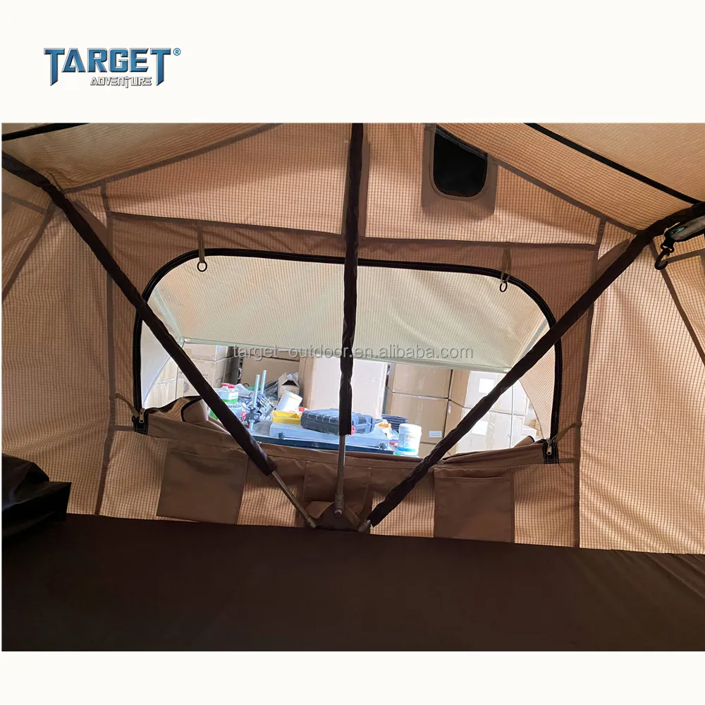 Waterproof 4WD Offroad Car Camping Roof Top Tent from roof tent factory ready to ship