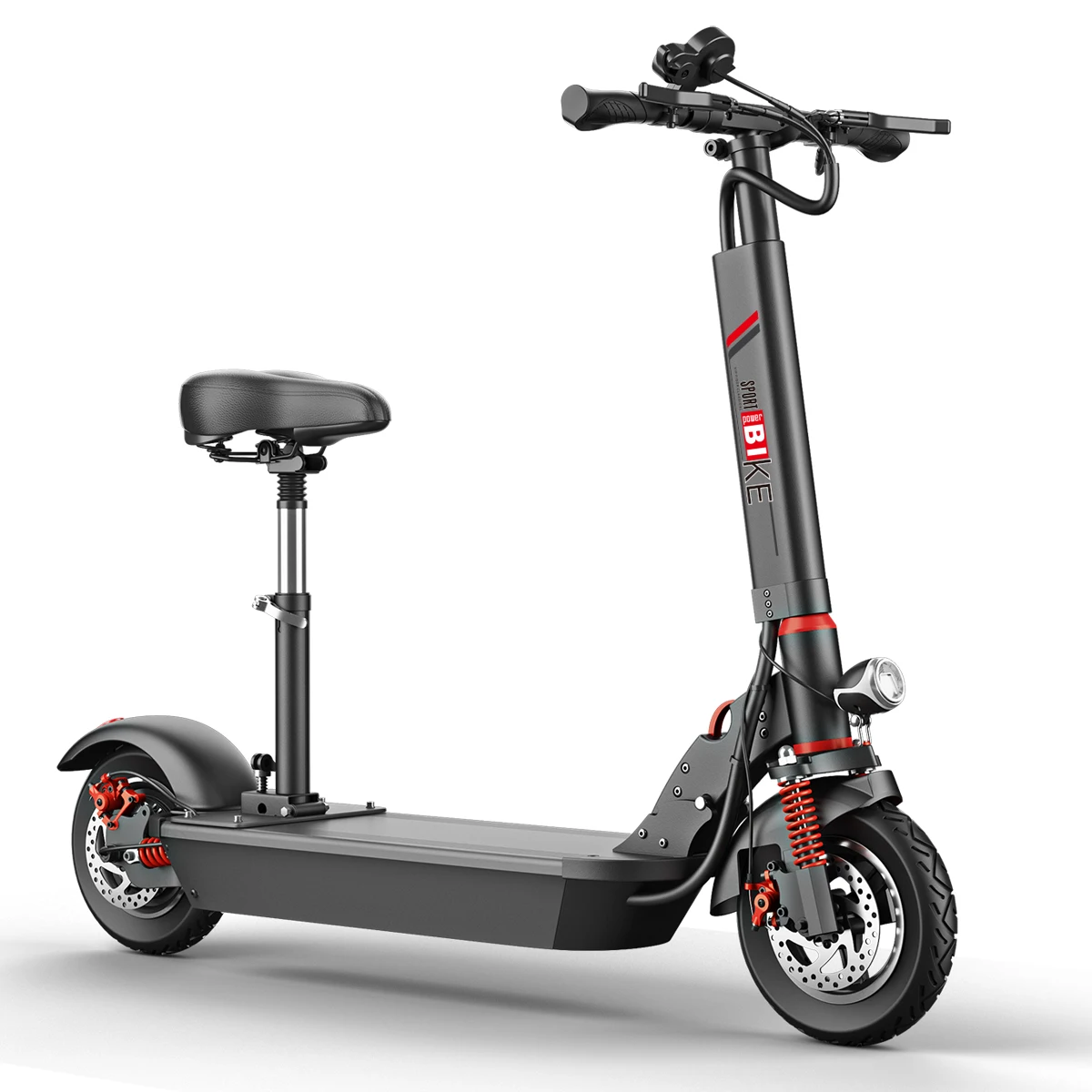 Gemcharm 400w 36v 8ah Lithium Battery Electric Scooter Long Range 10 inch Fat Tire Folding Scooter Electric for Adult