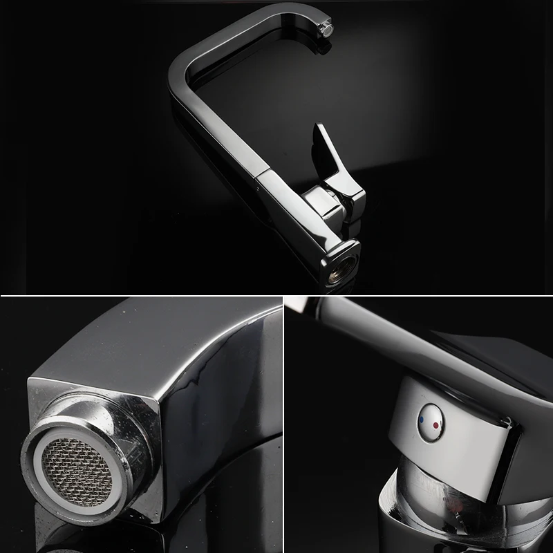 
promotional high quality 35mm ceramic water saving pull down brass sink kitchen faucet 