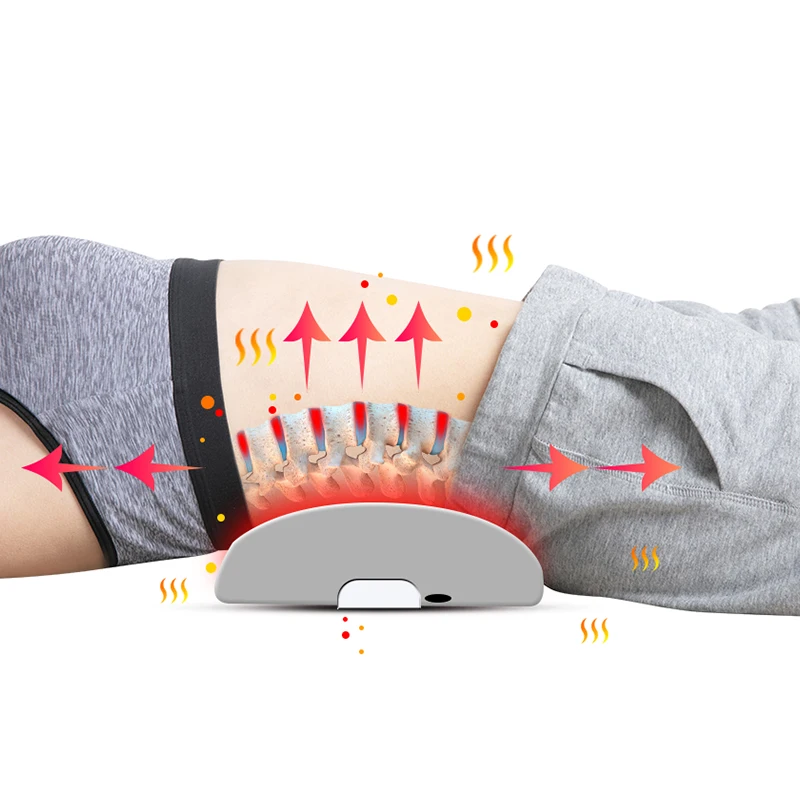 Hezheng  Slimming lower back support waist massage belt Factory Vibration Shiatsu Heat Body Fat Burning