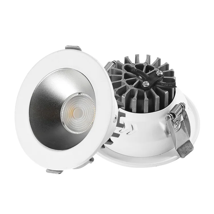Indoor Project Single Head Led Grill Light Cob 5w 7w 10w 20w 30w Recessed Ceiling Downlight