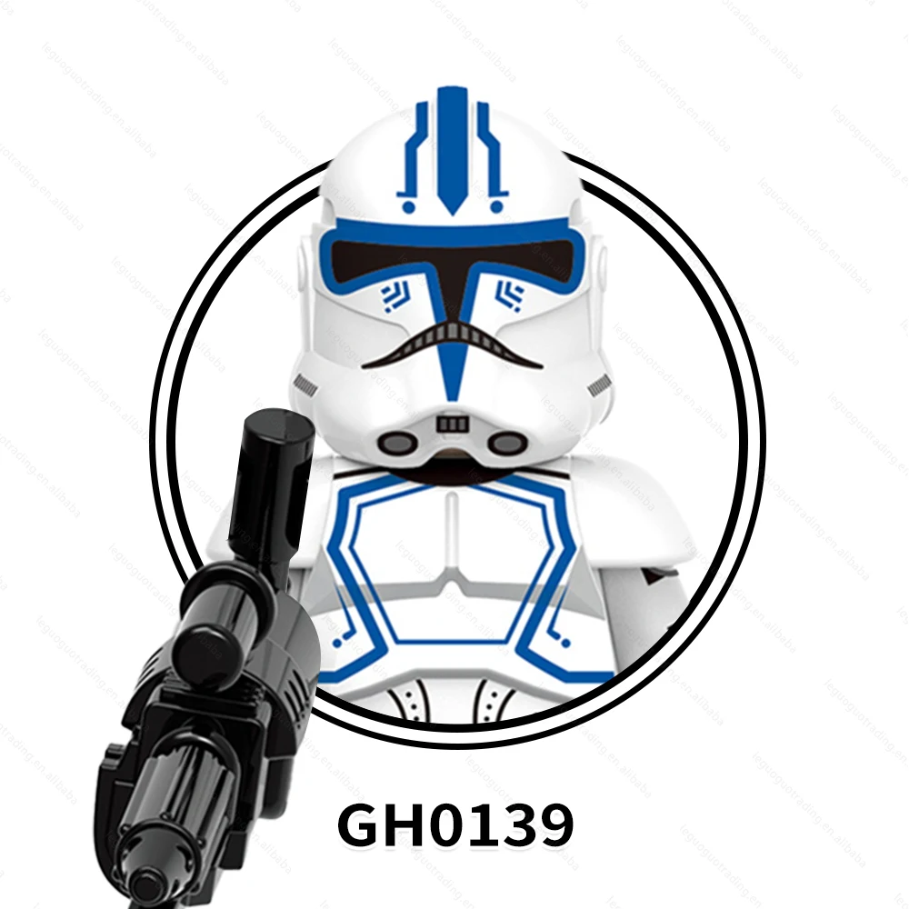 LEGUOGUO Space Wars gift Clone Trooper Droids Hardcase 212th Arc Trooper Building Blocks sets Toys for Kids child gift G0118