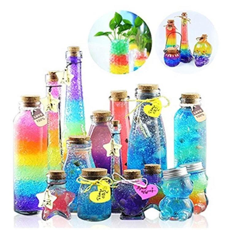 Colorful Plant Growing Rainbow Mix Expandable Water Beads