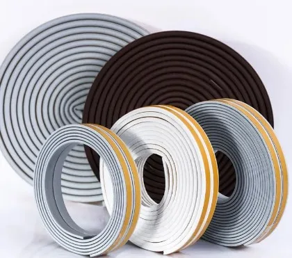 Rubber Elastic Weather sealing strip self-adhesive EPDM foam seal strips