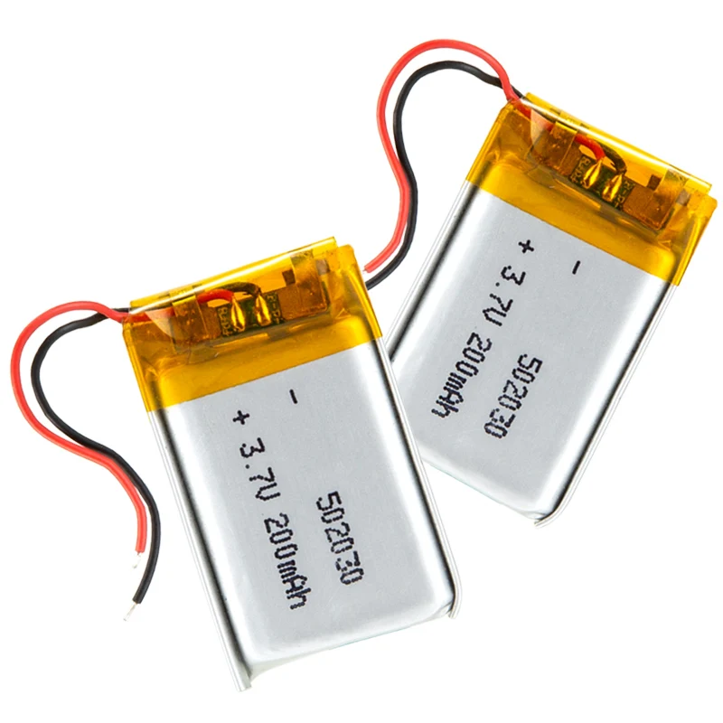 Cheap Lipo 501030 3.7 Lithium Ion Small Rechargeable Polymer Battery 120mah 3.7V Battery For Smart Watch