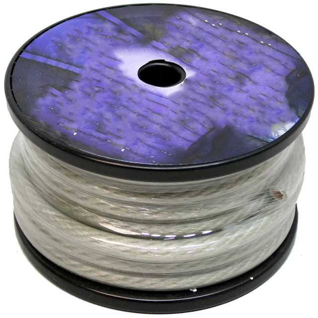 Автомобильный аудио-кабель 1/0 GA AWG, кабель заземления, гибкий кабель CCA OFC PVC для установки автомобильного усилителя звука, доступно 5 цветов