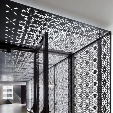 perforated aluminum metal mesh External Cladding Curtain Wall  Facade Panel