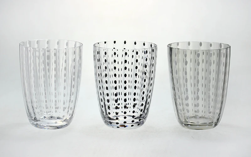 Pearl pots wine glasses