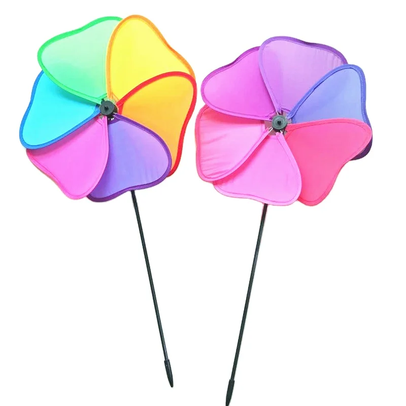 Tulip Windmill-DIY Lawn Flower Spinners Pinwheels