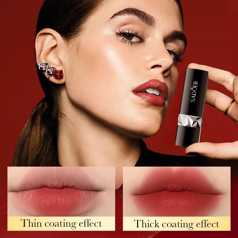 Multi Color Versatile Matte Velvet Lipstick Long-lasting Smudge-free Waterproof Lipstick For Beauty