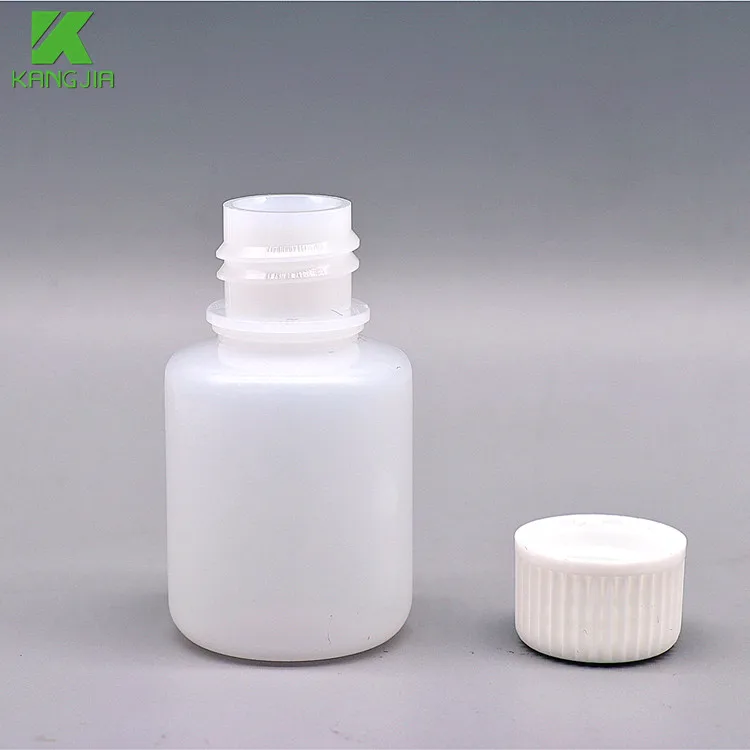 WashFree Reagent Bottle With Narrow Mouth Round Plastic Empty Bottle HDPE Professional Supplier