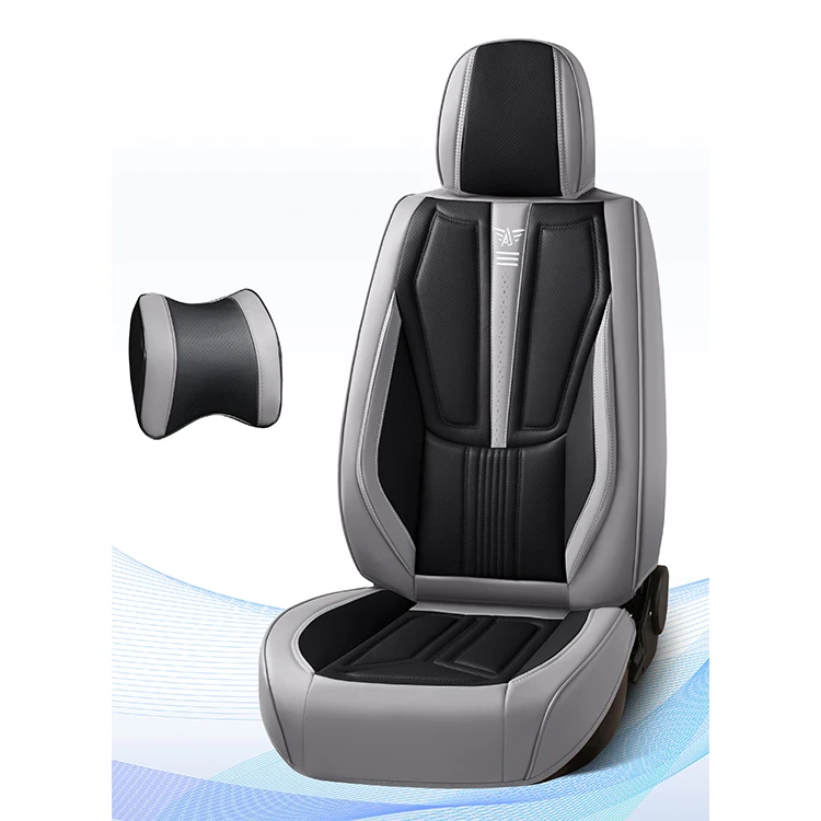 Marcan Hot Sale 2024 Leather waterproof Universal Car cushion Four Seasons Fashion Design Custom Car Seat Cover Full Five Seats