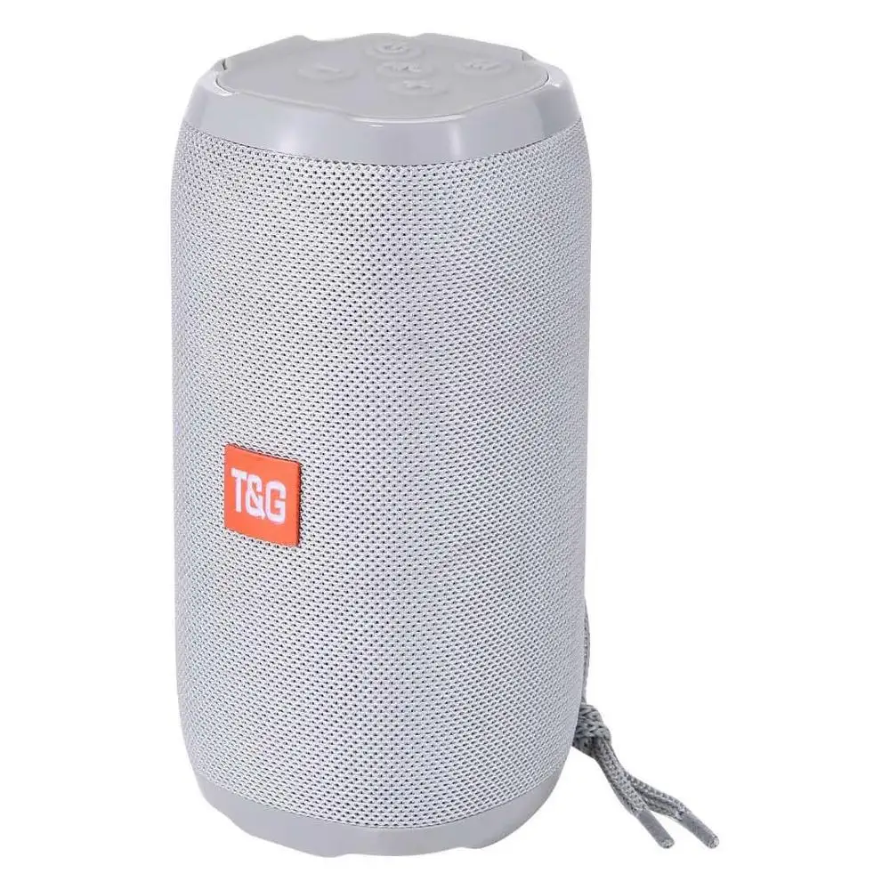 TG152 fabric portable outdoor speaker 10W power FM radio with lanyard