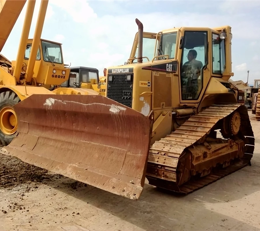 Original Used CAT D5H Bulldozer, Second Hand Cat D5H D6 Bulldozer In Stock, CAT D5 D5H D6 D6G Bulldozer Used For Sale