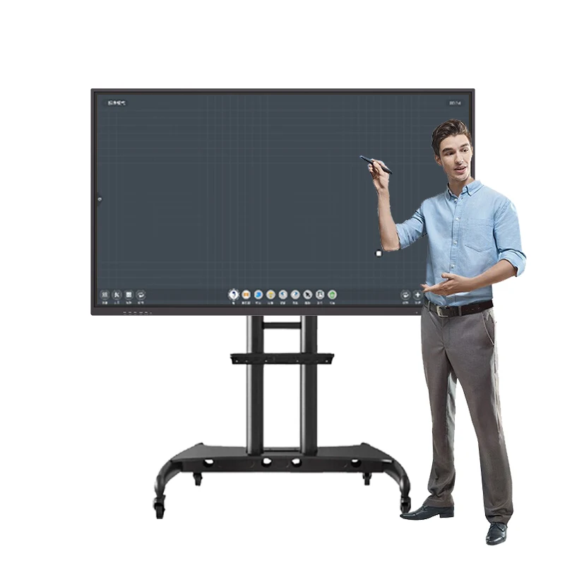 86 Inch Smart Digital Interactive Board Multimedia Touch Screen Interactive Education Digital Display Panel