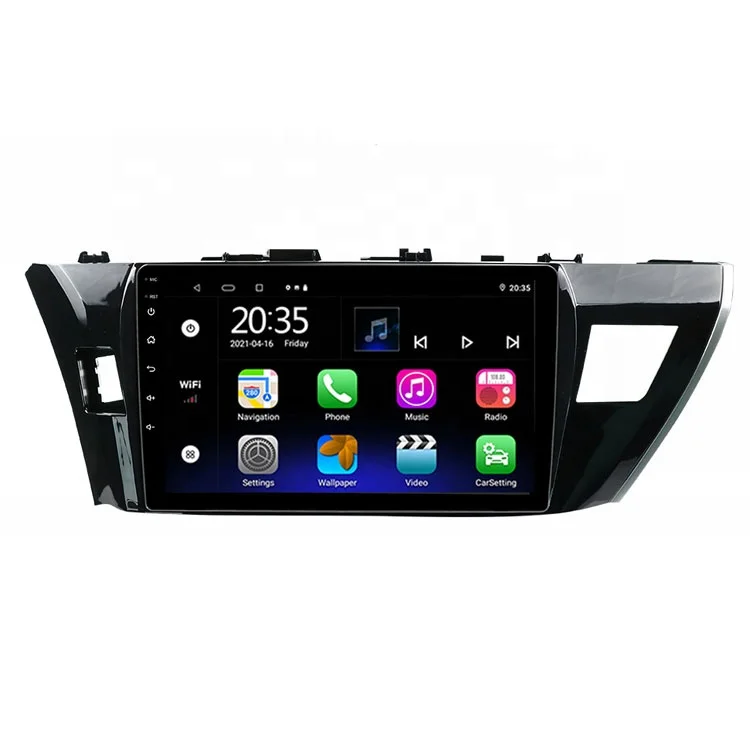 Hot Sale Car Dvd Player Gps Navigation For Toyota Corolla 2014 Stereo Screen Radio Receiver Multimedia Player