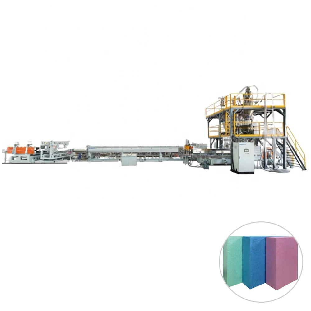 Xps Extruding Machinery 100% CO2 xps moulding machine