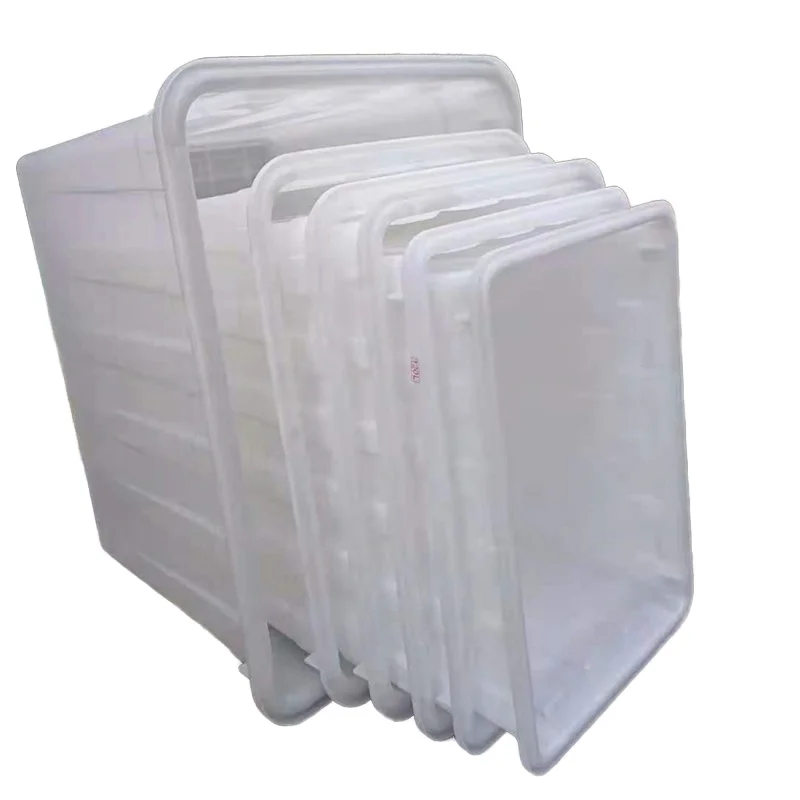 Поставка новых вращающихся пластиковых контейнеров из полиэтилена HDPE прямоугольный коммерческий контейнер для воды крупного рогатого скота тележки стирки аквариума