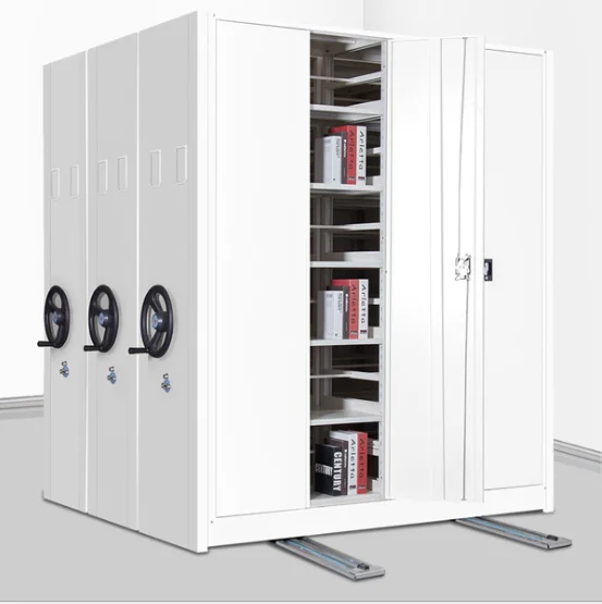 JZD School Library Museum Mobile Archive Shelving Storage Rack Cabinet System