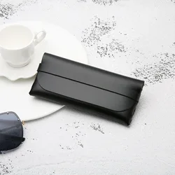 Fashion Personality Sunglasses Storage Bag rectangle packing boxes  Soft PVC Leather Glasses Case