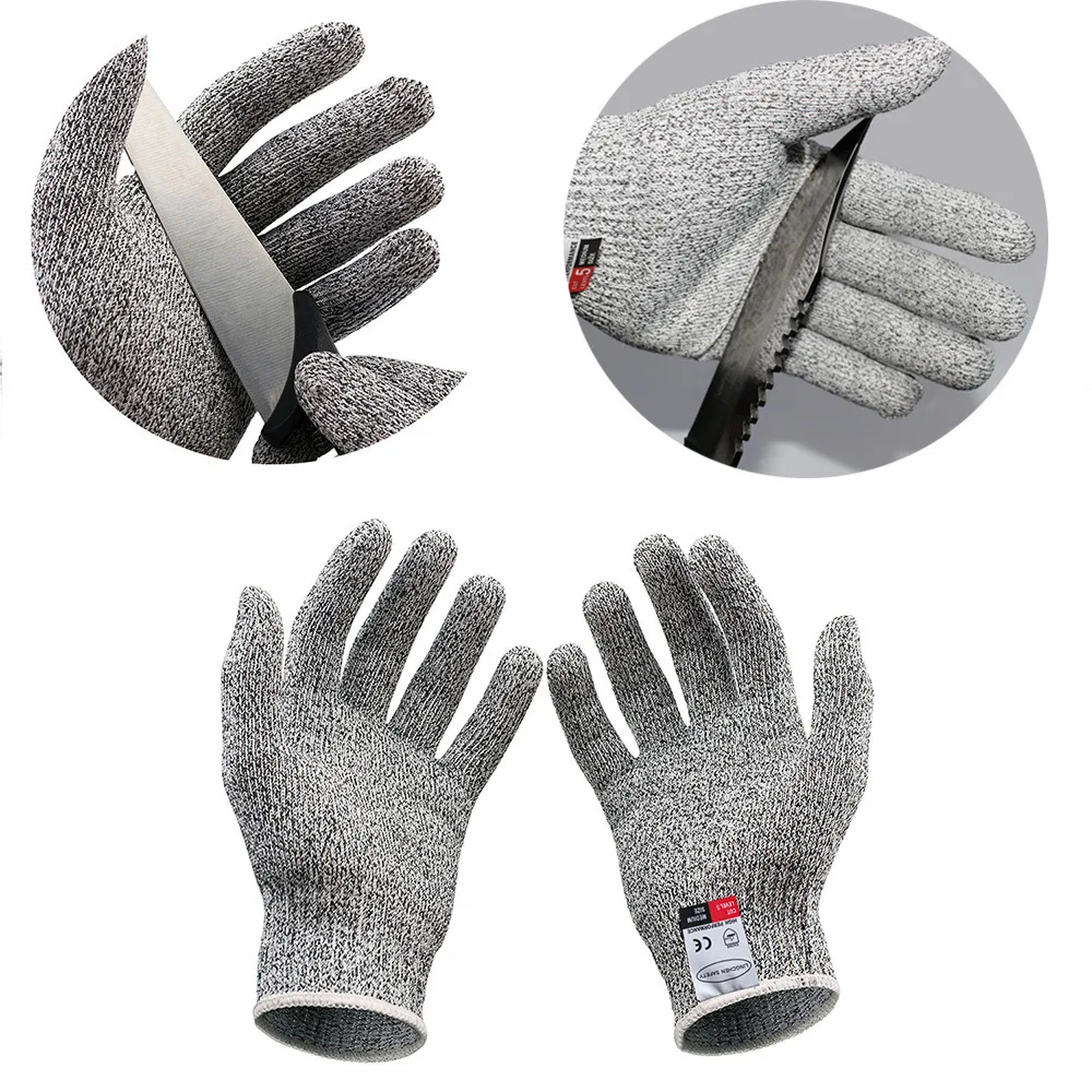 Anti cut resistant gloves with EN388 for construction garden and industrial