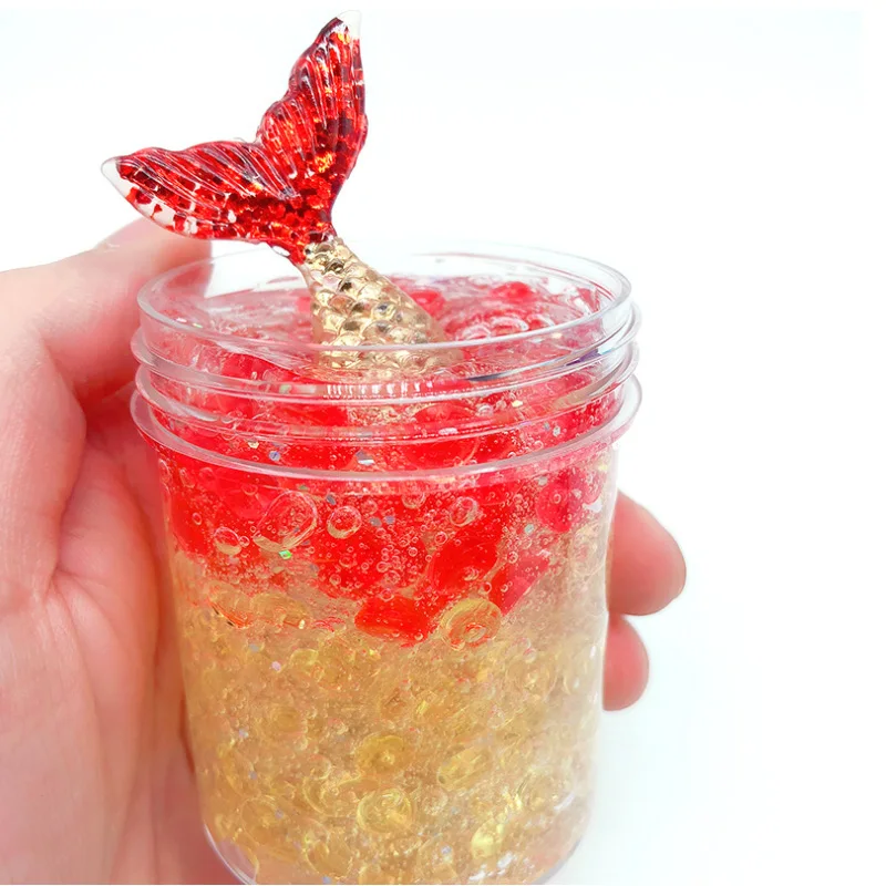 
Jn0002 Amazon hot sale crystal slime relief cotton slime 