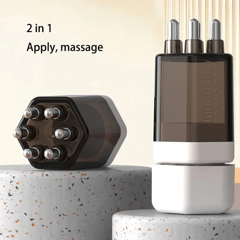 nice quality Portable Hair Growth Serum Oil  Dispenser Brush Medicine Comb Scalp Applicator for Head Massager and Hair Growth