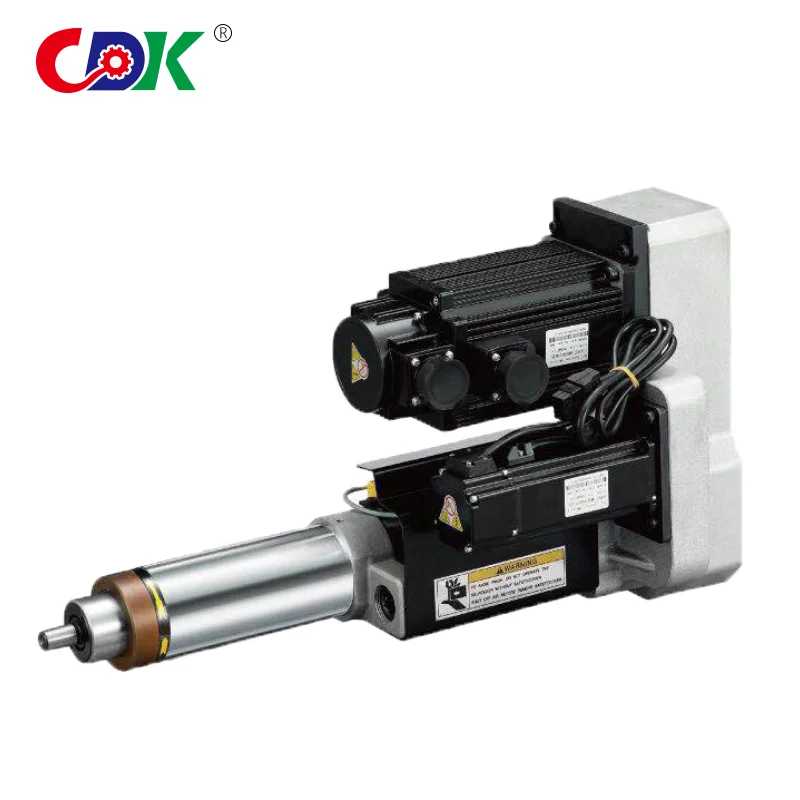 High Precision Pneumatic Servo Motor Drilling Tapping Spindle Power Head Unit