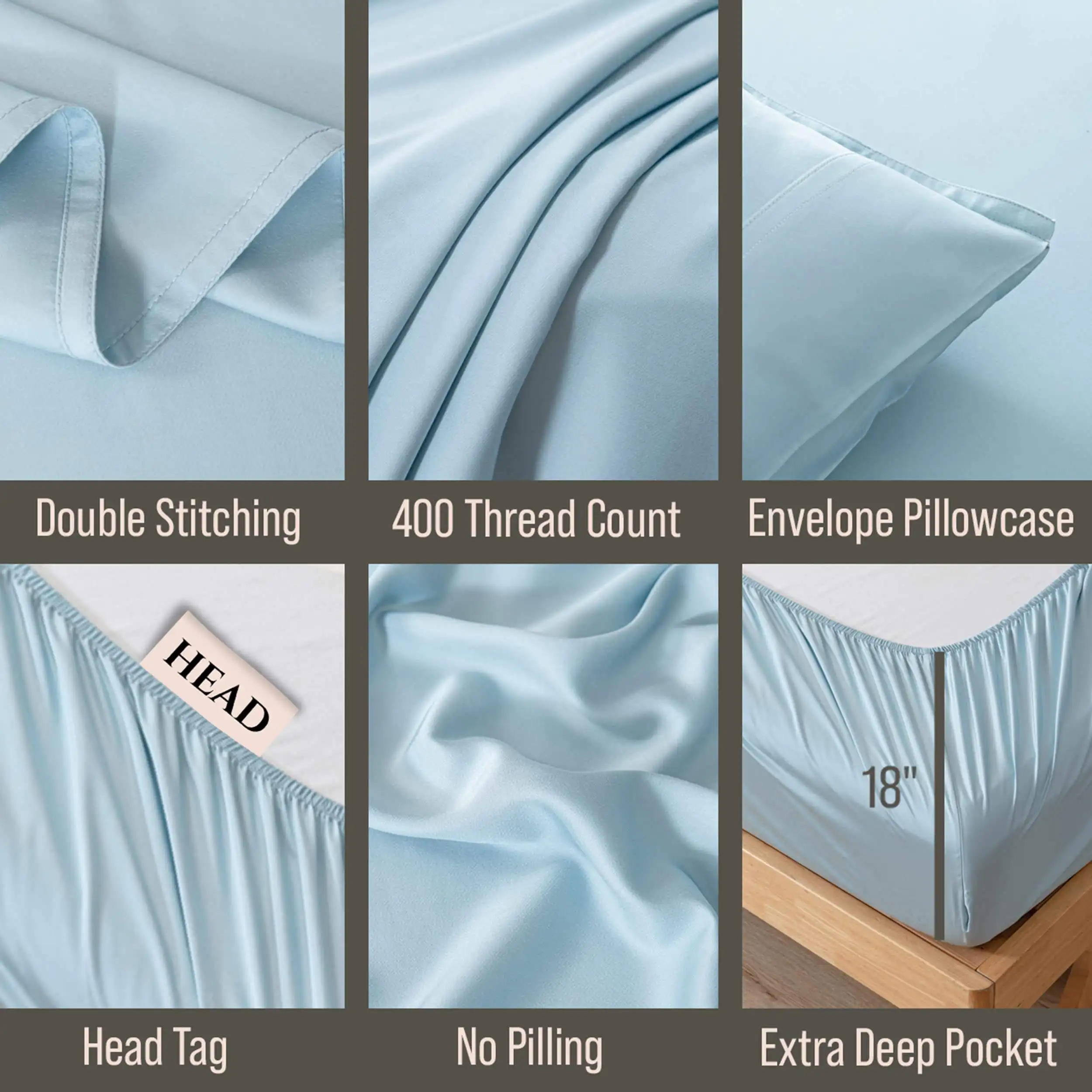 Full Size 100% Queen Size Sheet Set - Breathable & Cooling Cooling Bamboo Twin Xl Size Fitted Sheet