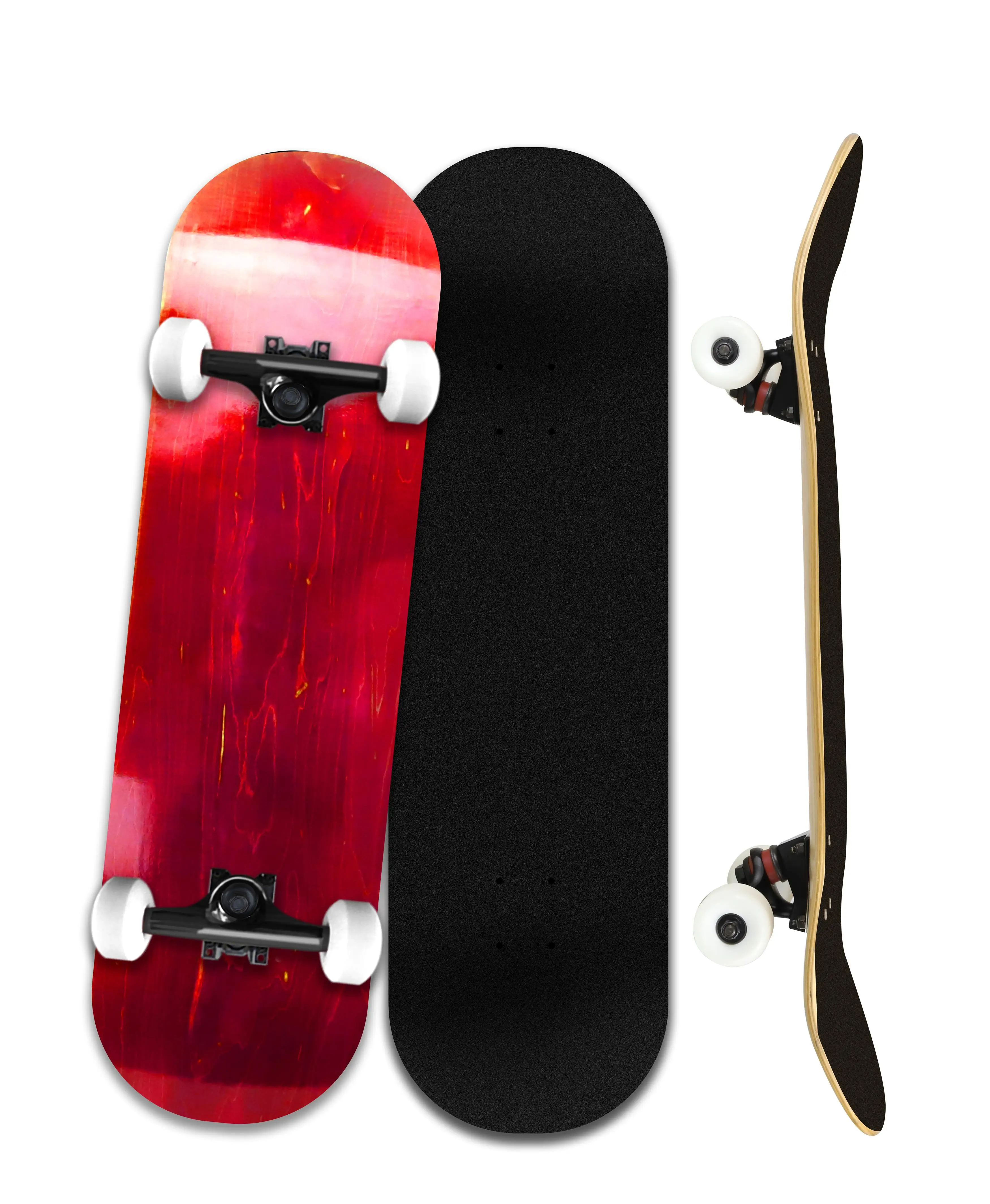 
 Лидер продаж, скейтборд, колода, оптовая продажа, скейтборд с двойным искажением, полый грузовик  