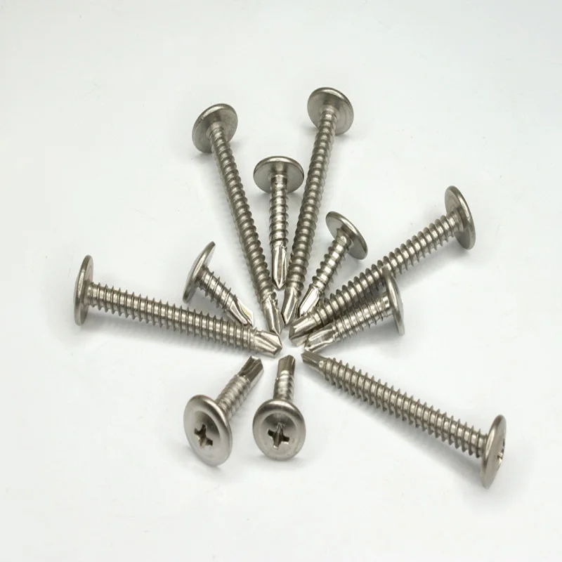 modified truss head self drilling screws