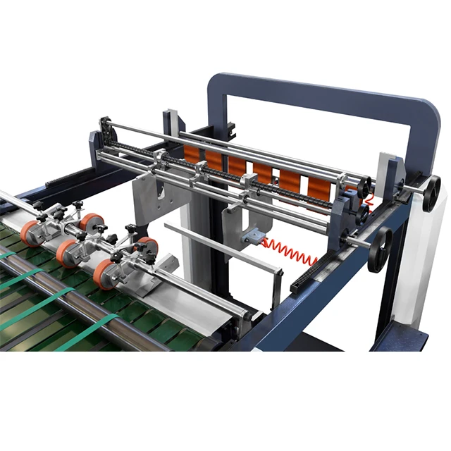 QFJ-1400-Two Roll Model Full Automatic Paper Roll Rotary Cutting Machine with Stacking