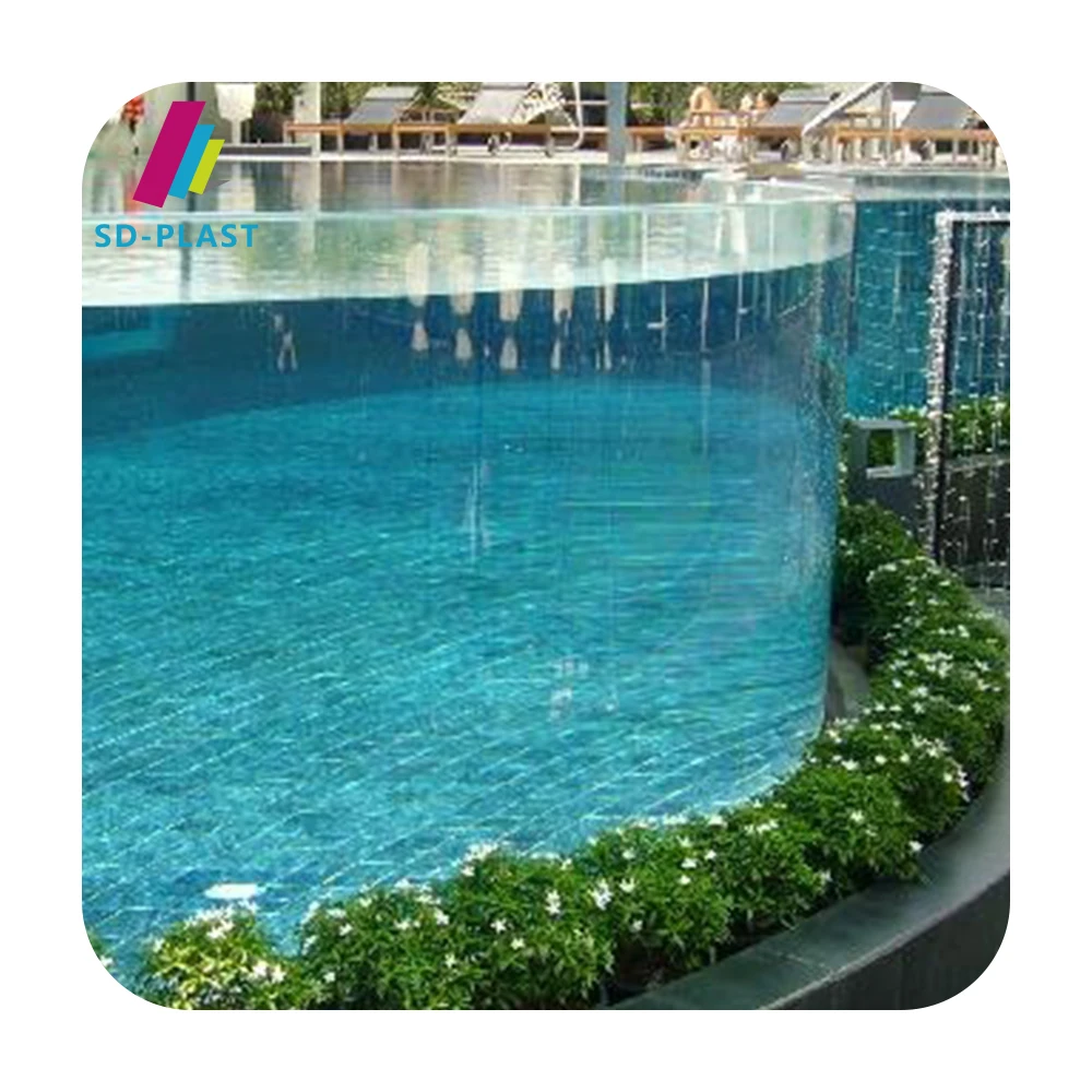 Outdoor Acrylic Plastic Swimming Pool Pools in Thailand