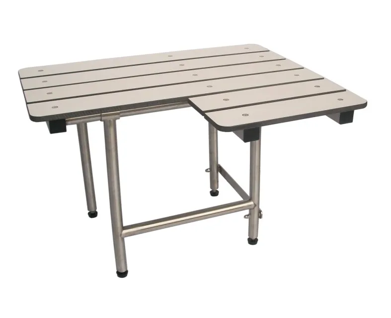 
stainless steel Wall mounted folding chairs foldable shower bench contour seat 
