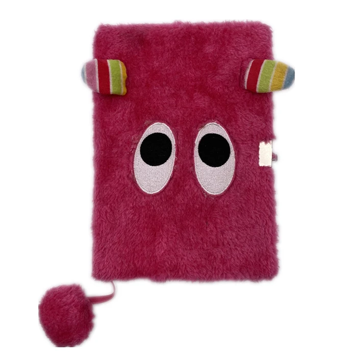 
Pink Hairy Softcover Lined Blank Notebook Girly A5 Fancy Fur Journal Composition Book 100 Sheets,100 Sheets Spiral Cute Fabric 