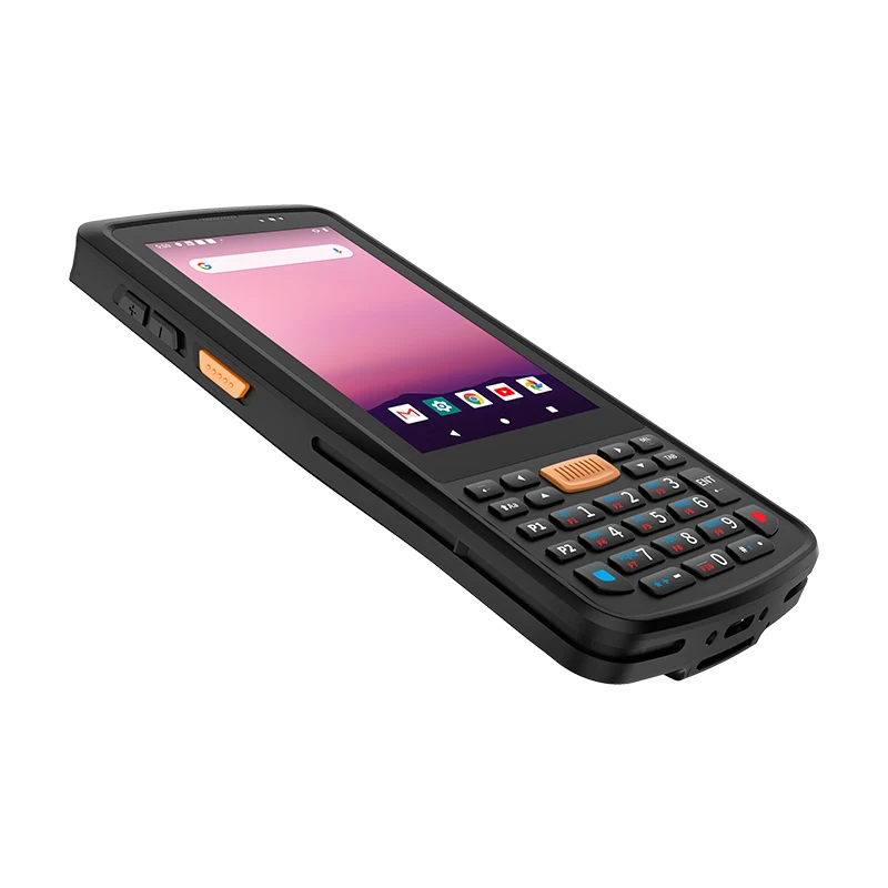 industrial Rugged Handheld MTK OCTA Core 4 inch screen full keypad phone barcode scanner android11  PDA 1D/2D/NFC