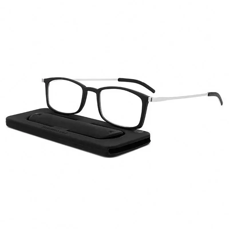 Adjustable Reading Glasses River Optical Blue Light Blocking With Phone Case