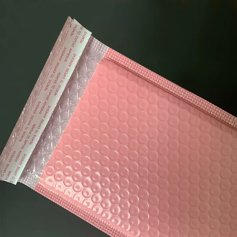 Wholesale Customizable Color Bubble Bag Moisture-Proof Pearlescent Film Foam Express Clothing Packaging Low Price