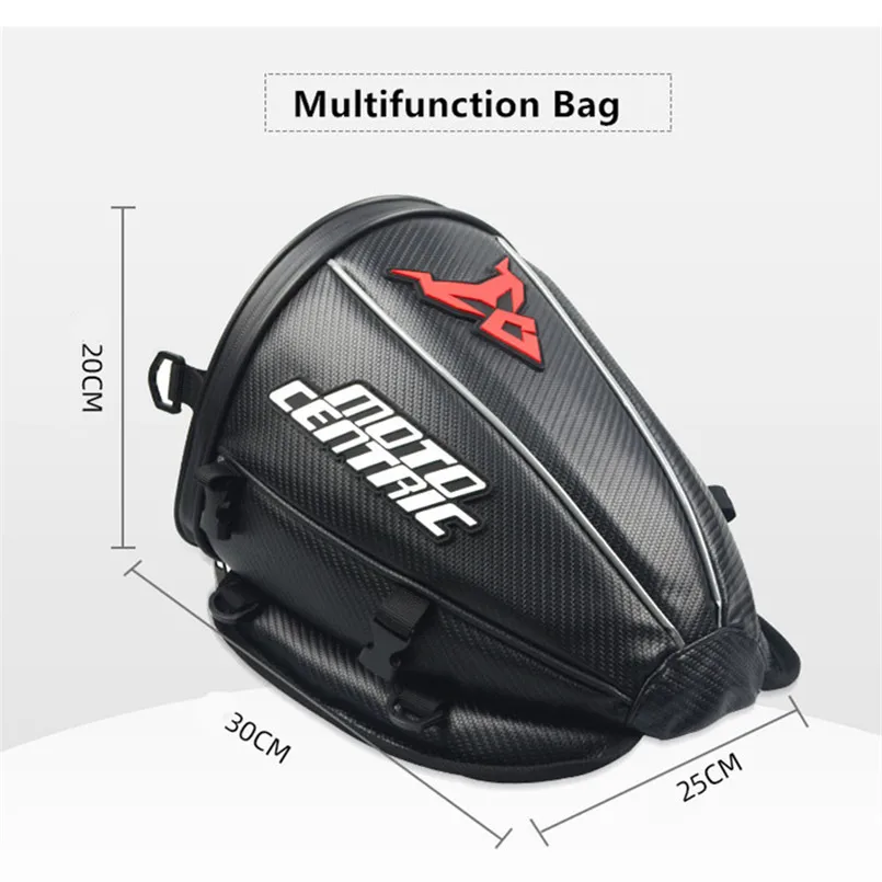 High Capacity Motocentric Motorcycle Bag Waterproof Motocross Motorbike Saddle Bag Multifunction Moto Bag Luggage 15L