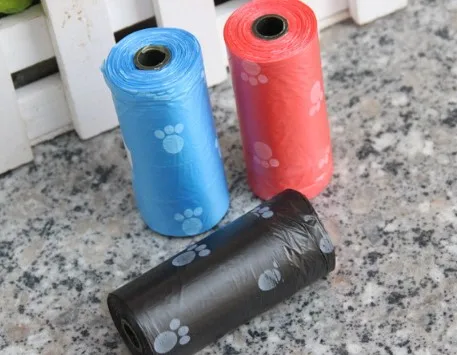 Экологичные пластиковые пакеты для уборки за собакой, диспенсер для уборки за собакой, индивидуальный пакет для уборки за собакой