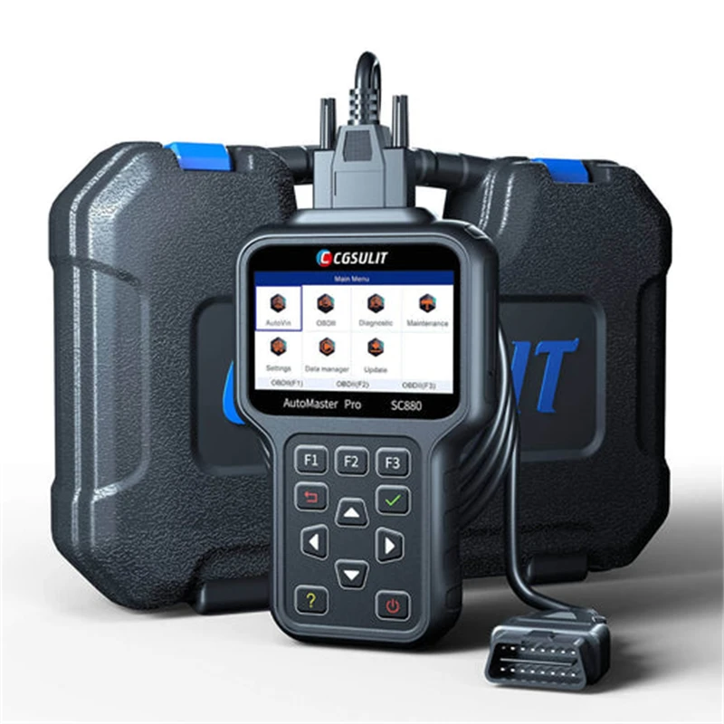 SC880 Autel-Diagnostic-Machine Diagnostic-Machine-for-All-Cars Diagnosis Machine 12 and 24 Volts Cars
