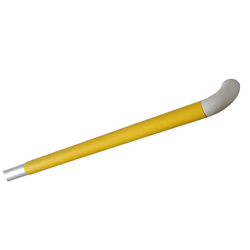 160mm crashworthy round PVC curved handrail pvc disabled handrail in corridor