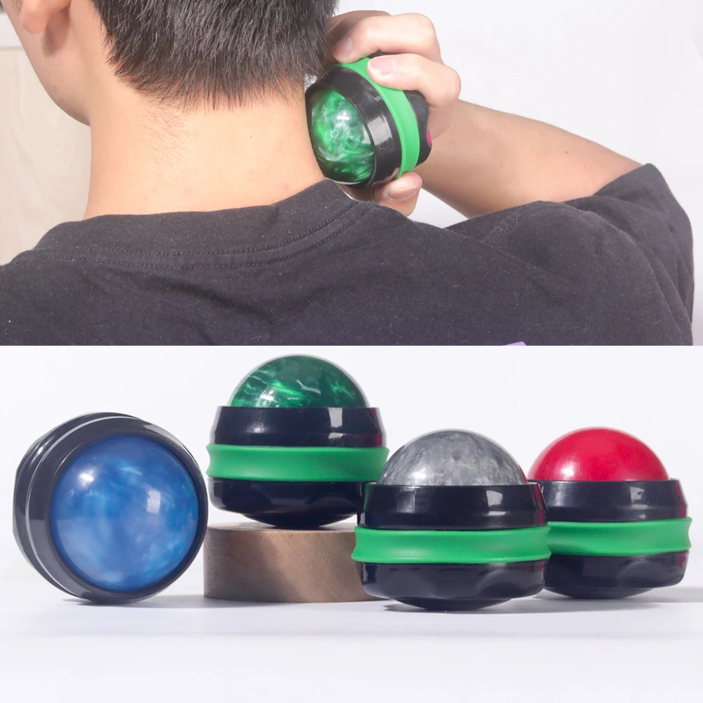 Beauty Cold Therapy Muscle Massage Roller Ball Handheld rolling neck  Muscle RelaxBody and Foot massager ball roller